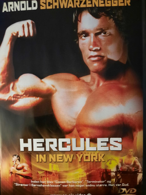 HERCULES NEW YORKISSA DVD (Arnold Schwarzenegger)
