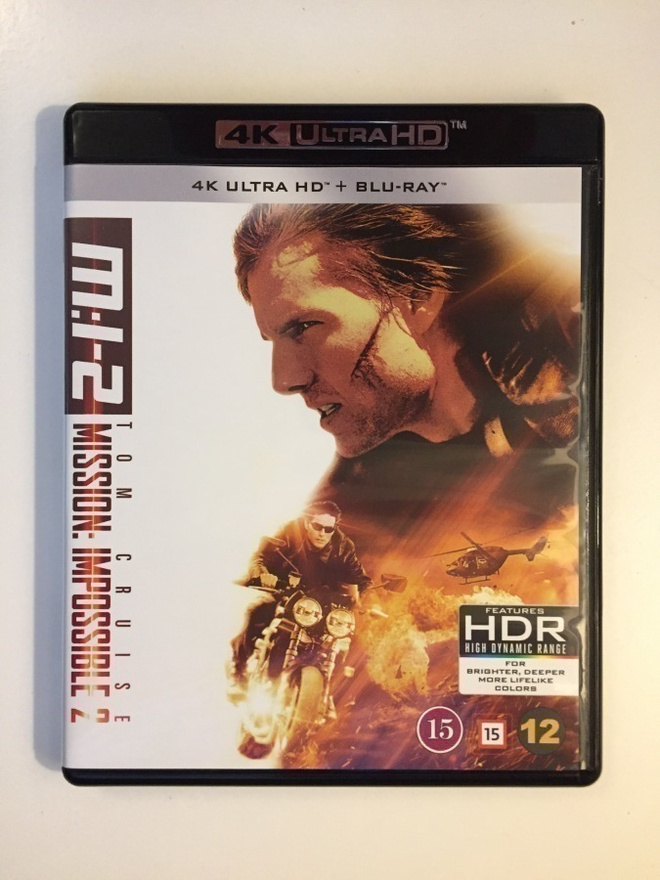Mission Impossible 2 (4K Ultra HD + Blu-ray) Ohjaus John Woo