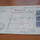 1914 Hki Konekauppa Oy AATRA pakettikortti Haminaan - pikkukuva 1