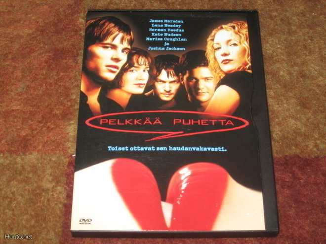 PELKKÄÄ PUHETTA - DVD - kate hudson joshua jackson