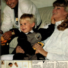Seura n:o 40 1989 Tiina & Teemu & Sami. Tuulikki. Edvin.Kari - pikkukuva 2