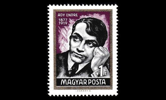 Unkari 2474 ** Runoilija Endre Ady (1969)