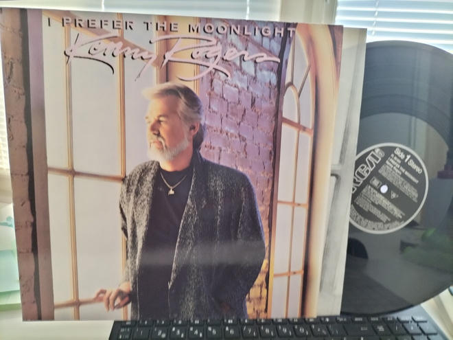 KENNY ROGERS, I Prefer the Moonlight, LP GER -87 UPEA KUNTO!