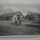 Pohja, Sällvikin kartanon talli ja navetta, hevoset, p. 1932 - pikkukuva 1