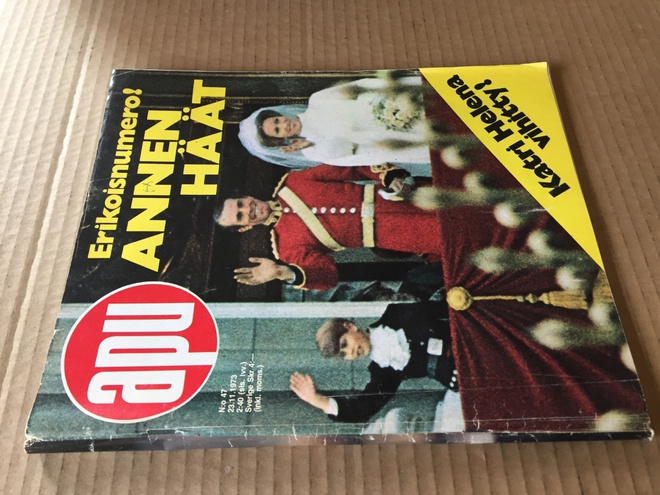 APU LEHTI 47/1973 ERIKOISNUMERO ANNEN HÄÄT HYVÄ