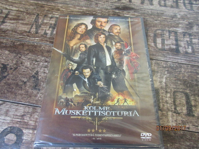 Kolme Muskettisoturia dvd. *uusi*