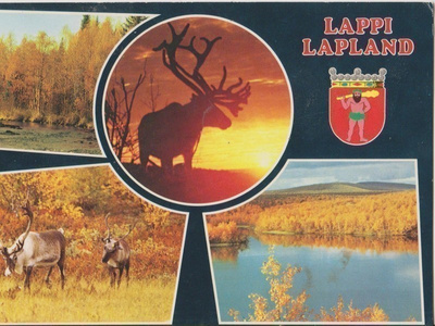 Lappi, Lappland vaakuna sommitelma p107