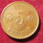 5 penniä 1921 - pikkukuva 1