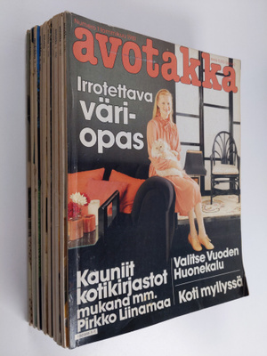 Avotakka vuosikerta 1981 (1-11, nro 12 puuttuu)