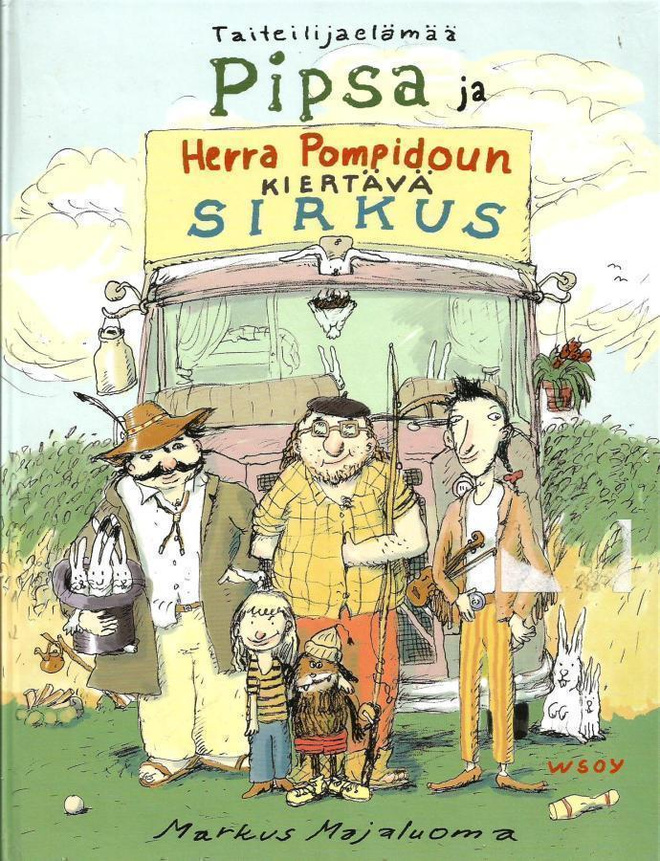  M. Majaluoma - Pipsa ja Herra Pompidoun kiertävä sirkus 