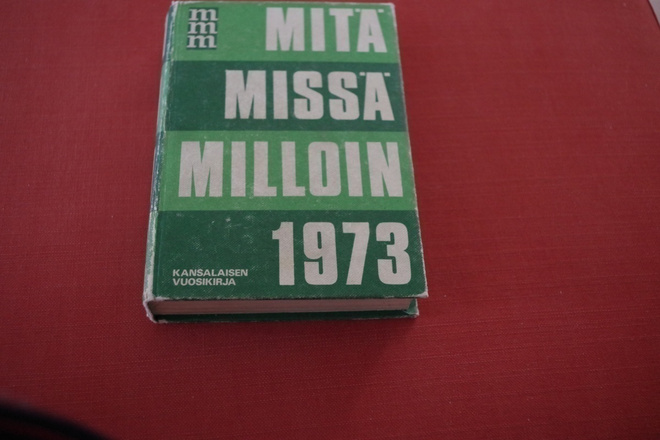 Mitä missä milloin vuosikirja 1973