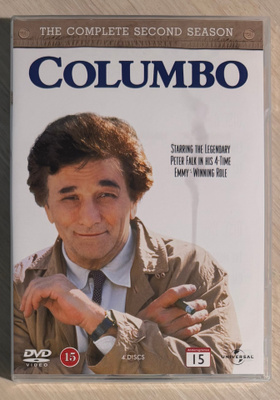 Columbo: Kausi 2 (1972-73) Peter Falk (4DVD)