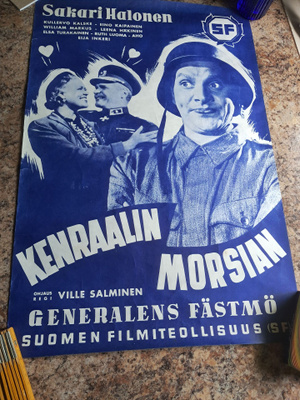 Kenraalin morsian, alkuperäinen juliste.