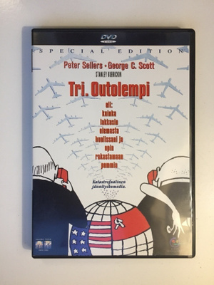 Tri. Outolempi (1963) Ohjaus: Stanley Kubrick (DVD)