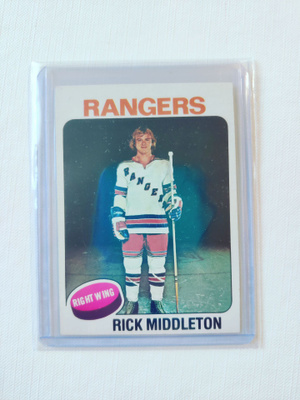 75-76 Topps - Rick Middleton RC