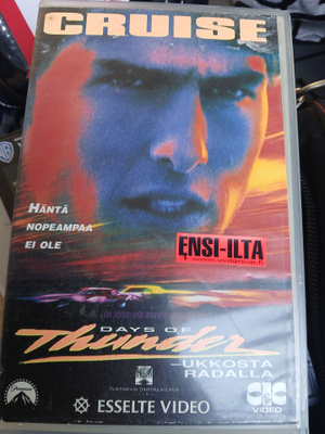 Days of thunder vhs