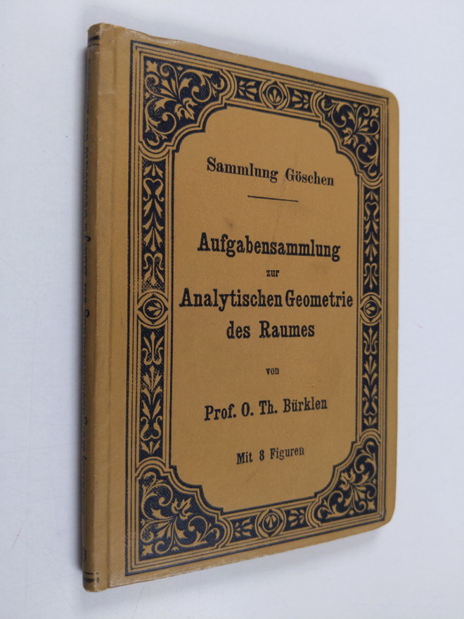 O. Th. Burklen : Aufgabensammlung zur Analytische Geometr...