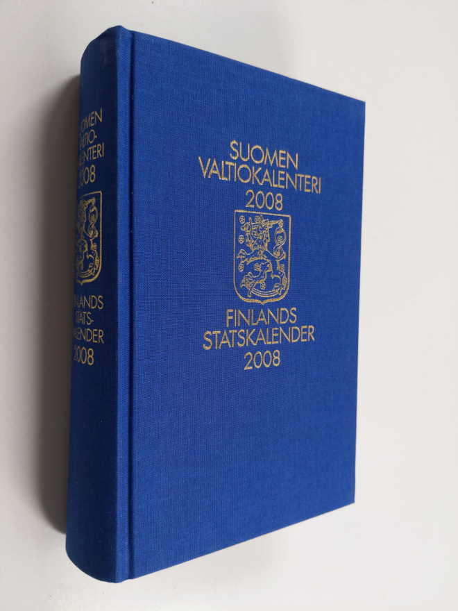 Suomen valtiokalenteri 2008 : 198. vuosikerta = Finlands ...