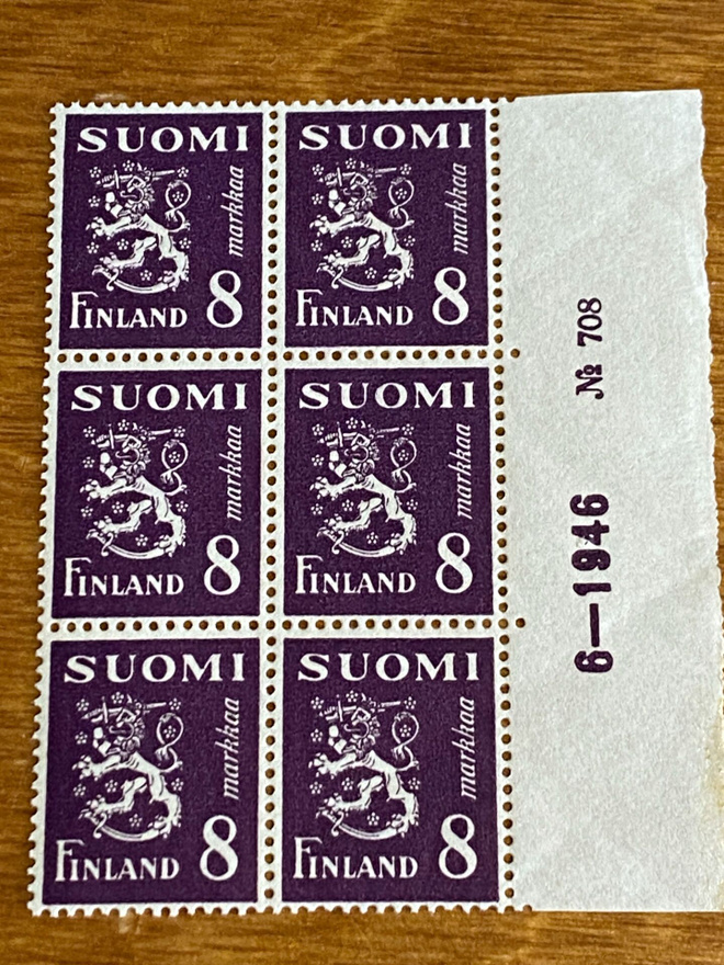 LEIJONA MALLI1930 8MK NUMERO KUUSILO**