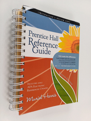 Muriel Harris : Prentice Hall Reference Guide