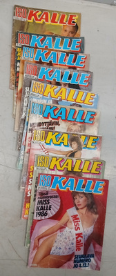 Iso Kalle; Aikuisviihde lehtiä 9 kpl