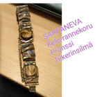 SARPANEVAN KELO -riipus, pronssi, kivi TIIKERINSILMÄ - pikkukuva 2