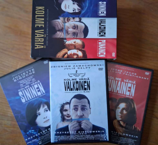 Kolme väriä / Trois Couleurs -trilogia (3DVD)