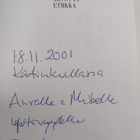Tapio Aaltonen : Yrityksen arvot ja etiikka (signeerattu,... - pikkukuva 3