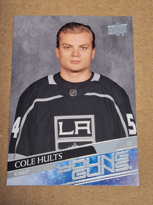 2020-21 Upper Deck Young Guns #724 Cole Hults