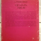 Frank L. Baum - Oz-maan taikuri (sid.) - pikkukuva 2