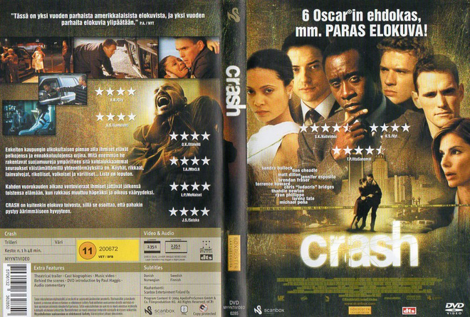 Crash (2004)	(8 879)	k	-FI-	DVD	suomik.		sandra bullock	1. k