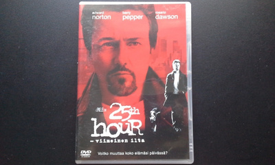 DVD: 25th Hour - Viimeinen Ilta (2002)