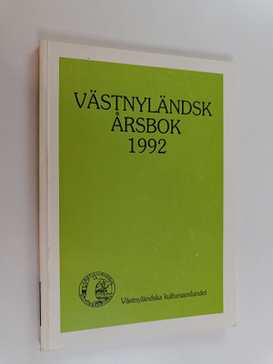 John-Erik (red.) Jansen : Västnyländsk årsbok 1996