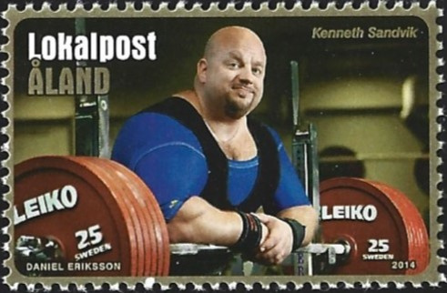 Åland 2014  Voimanosto  Lokalpost  ** LaPe 384
