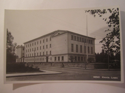 VANHA Postikortti Lappi Kemi 1950-l  Alkup.Mallikappale
