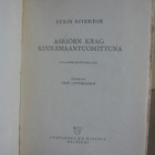Stein Riverton: Asbjörn Krag kuolemaantuomittuna. 320 s. - pikkukuva 2