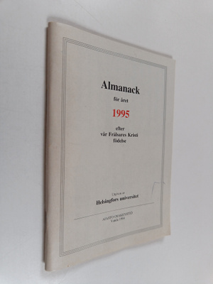 Almanack för året 1995 efter vår Frälsares Kristi födelse
