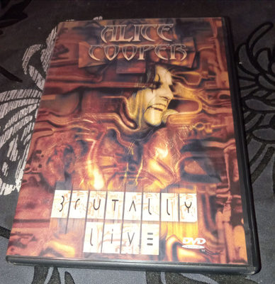 DVD Alice Cooper Brutally Live