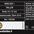 Vares (4DVD) 4 ensimmäistä elokuvaa (UUSI) - pikkukuva 2