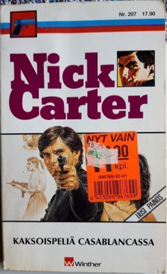 Nick Carter 207/1990: Kaksoispeliä Casablancassa
