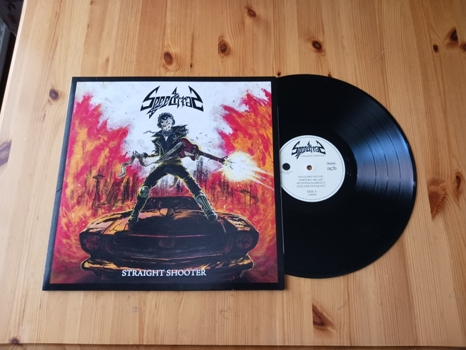 Speedtrap – Straight Shooter lp 2015 Speed Metal nm