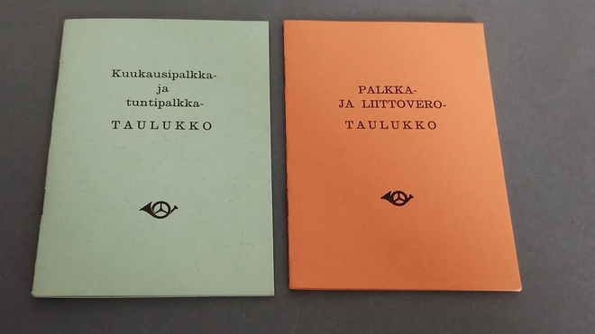 Postimiesten PALKKA TAULUKKO 1970-luku