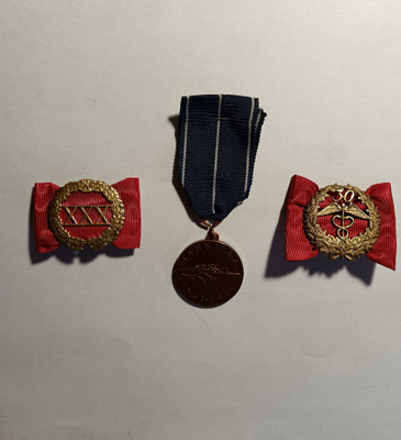 3 kunniamerkkiä