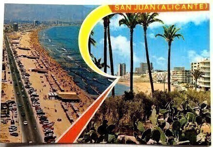 Espanja San Juan Alicante 2 näkymää