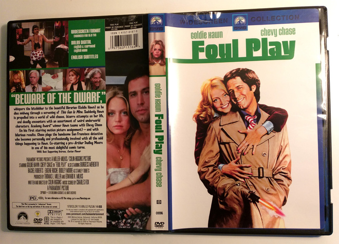 Foul Play - Tyttö joka tiesi liikaa 1978 DVD
