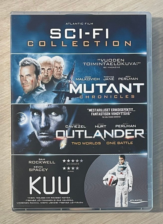 Outlander (2008) Mutant Chronicles (2008) Kuu (2009) 3DVD