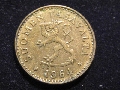10 penniä 1964