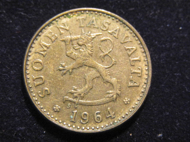 10 penniä 1964