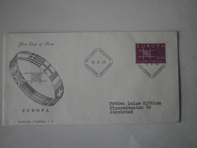 Helsinki, Europa, 16.1.1963 EP