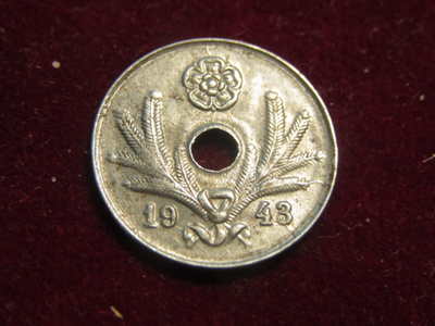 10 penniä 1943 Fe